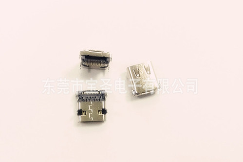 USB-TYPE C母座24P SMT+DIP USB-TYPE C母座24P SMT+DIP